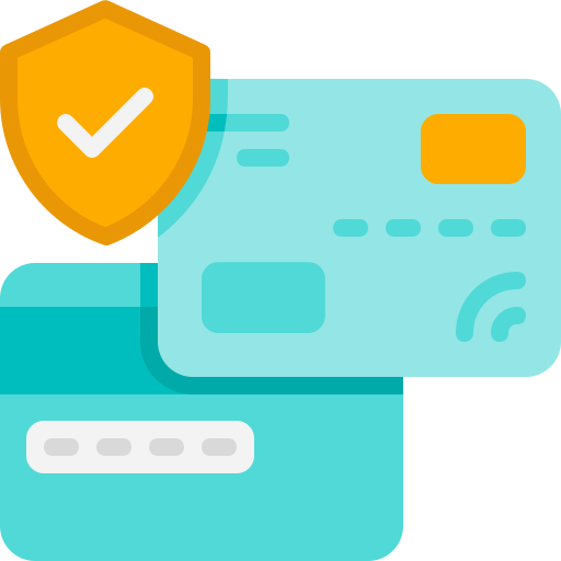 Icon representing Safe and Secure Payment