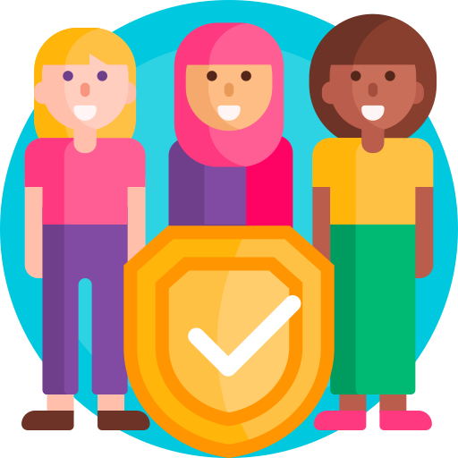 Icon representing Safe For Solo Travellers and Women